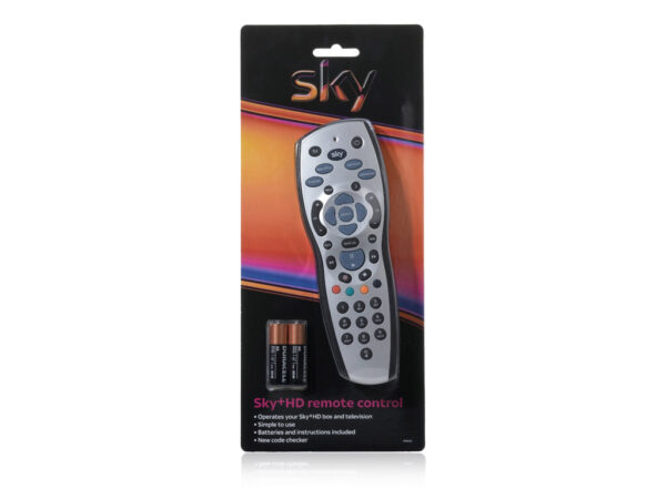 Sky HD Remote Control Replacement - Works With All Sky+ & HD Boxes (UK)