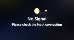 No Input Signal