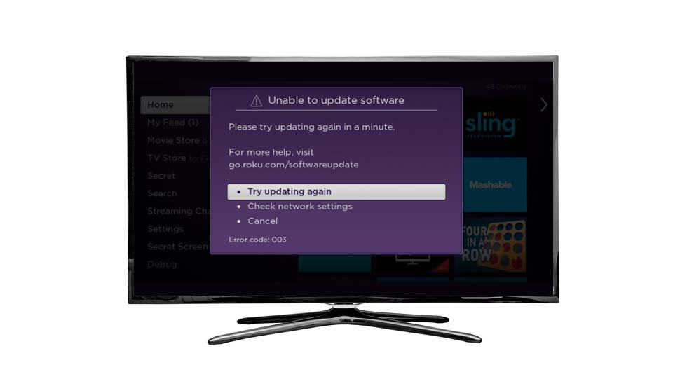 TV With Error Code 011 Sky Cards