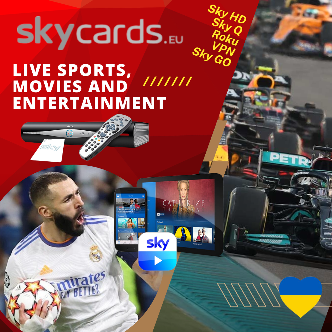 Sky Sports Formula 1 in Europe Sky Cards